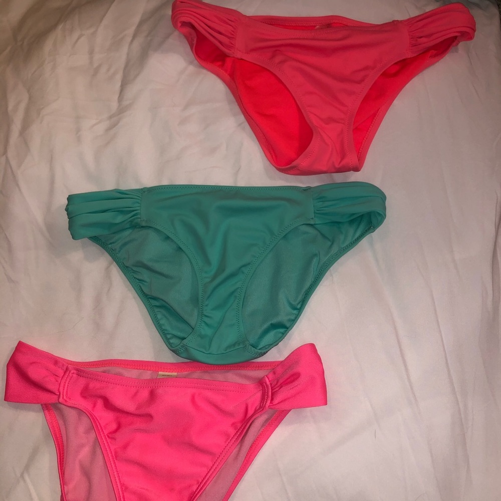 MULTIPLE COLORED BIKINI BOTTOMS